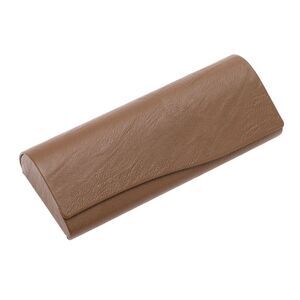 Tree Pattern Eyeglasses Case Brown